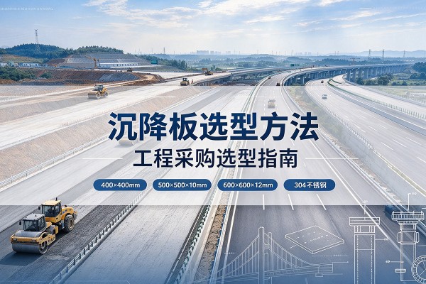 石河子沉降板选择方法
