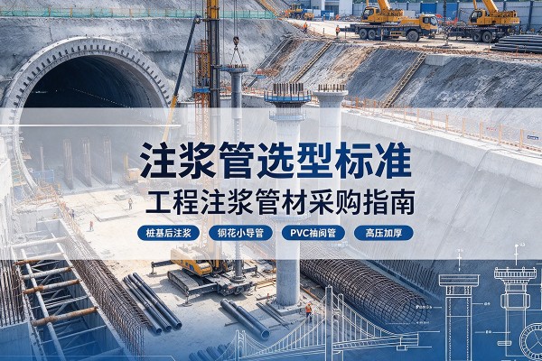 石河子注浆管选型标准