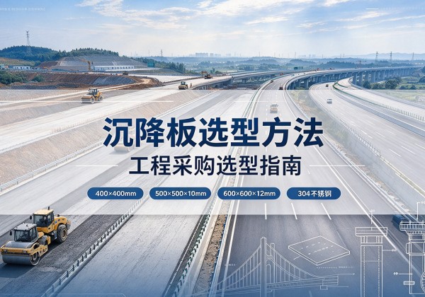 石河子沉降板选择方法
